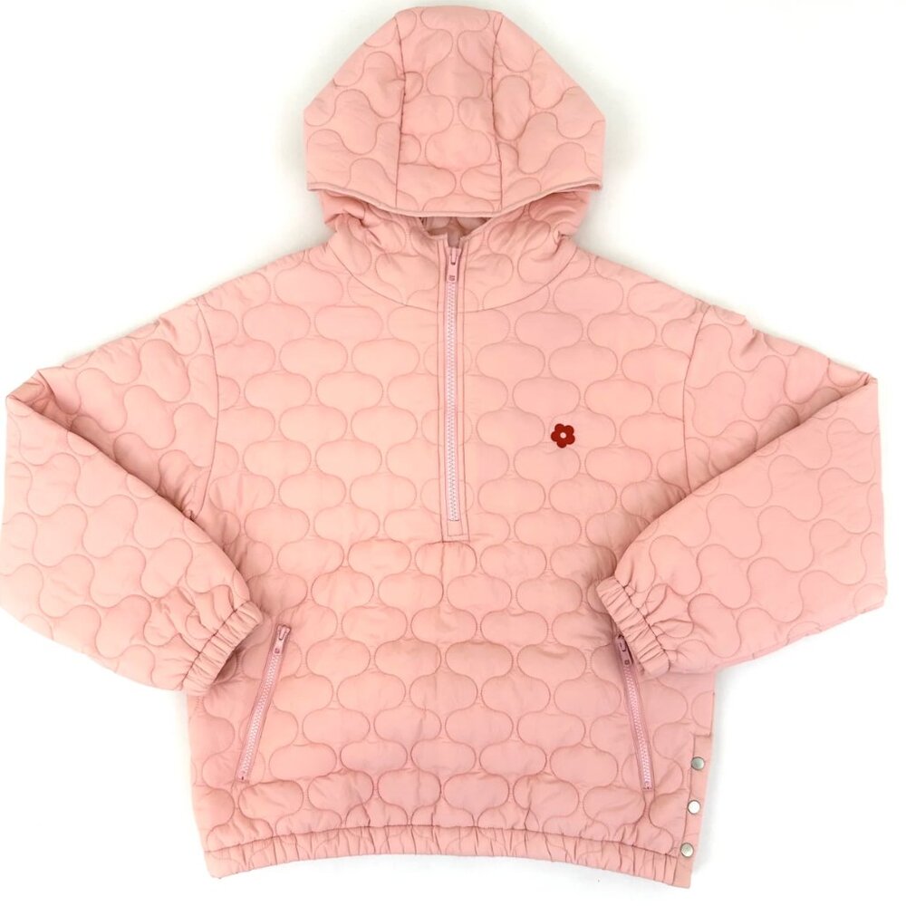Sandy Liang Pink Quilted Pullover